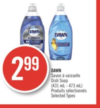 Pharmaprix Dawn dish soap offer