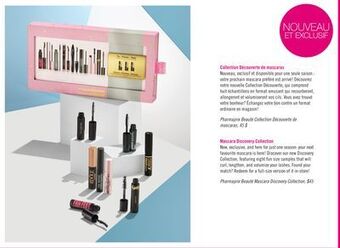 Shoppers Drug Mart Mascara discovery collection offer