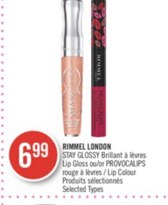 Shoppers Drug Mart Rimmel london offer