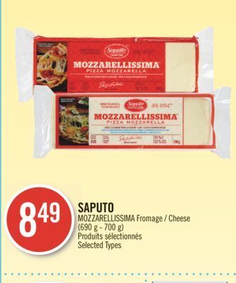 Shoppers Drug Mart Saputo cheese offer