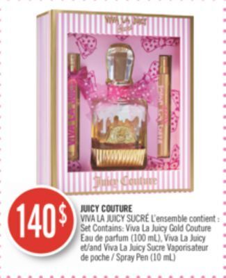 Shoppers Drug Mart Juicy couture offer