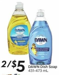 Sobeys DAWN Dish Soap 431-473 ML offer