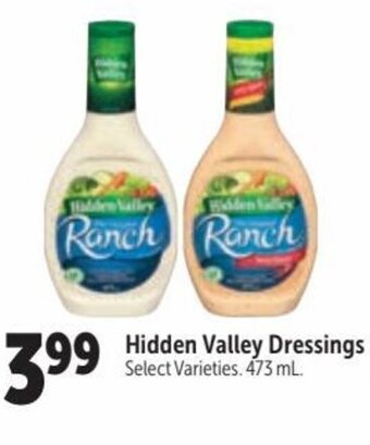 Family Foods Hidden Valley Dressings offer