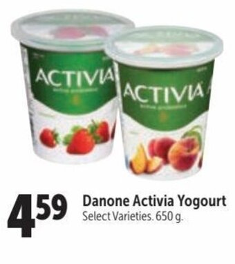Family Foods Danone Activia Yogourt offer