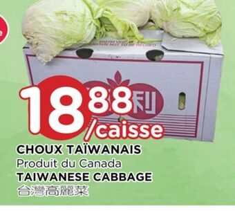 Kim Phat Taiwanese cabbage offer