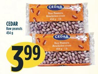 Marché Adonis Cedar raw peanuts offer