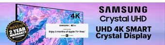 2001 Audio Video 43 samsung uhd 4k smart crystal display offer