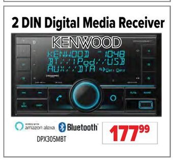 2001 Audio Video Kenwood 2 din digital media receiver offer