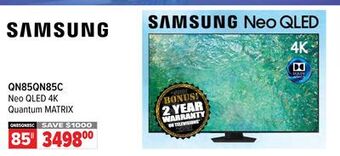 2001 Audio Video Samsung neo qled 4k quantum matrix offer
