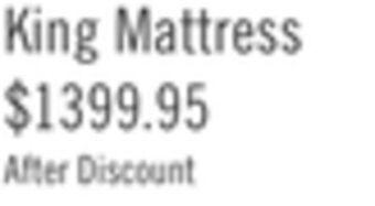 The Brick Beautyrest gl8 euro pillowtop king mattress offer