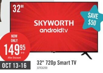 The Brick Skyworth 32 720p hd smart television with google assistant - 32tc6200 offer