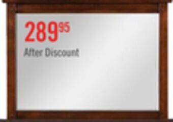 The Brick Sonoma mirror offer