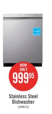 The Brick Lg top control dishwasher with quadwash pro and dynamic dry - ldpm6762s offer
