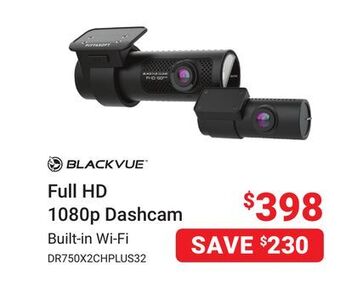 Visions Electronics Blackvue full hd 1080p dashcam offer