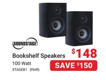 Visions Electronics Soundstage bookshelf speakers offer