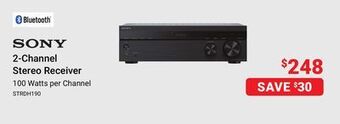Visions Electronics Sony 2-channel stereo receiver offer
