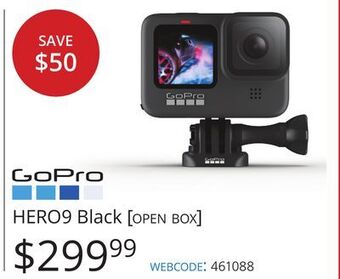 Vistek Gopro hero9 black [open box ] offer