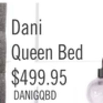 The Brick Dani queen platform bed offer
