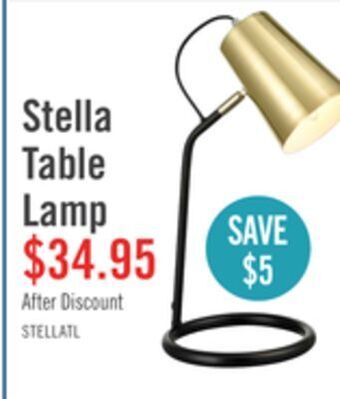 The Brick Stella desk/task lamp offer