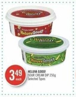 Shoppers Drug Mart HELUVA GOOD SOUR CREAM DIP 250g offer