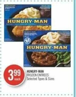 Shoppers Drug Mart HUNGRY-MAN FROZEN ENTREES offer