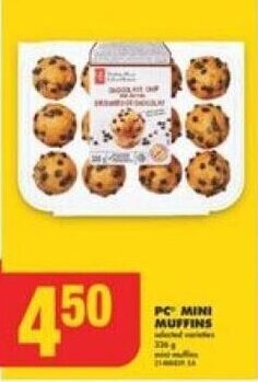 No Frills PC MINI MUFFINS offer