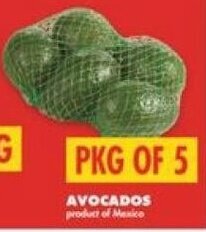 No Frills AVOCADOS offer
