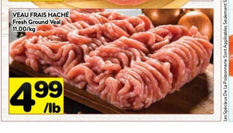 Supermarché PA Fresh Ground Veal offer