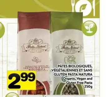 Supermarché PA Organic, Vegan And Gluten Free Pasta offer