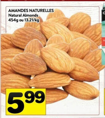 Supermarché PA Natural Almonds offer