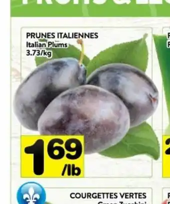 Supermarché PA Italian Plums offer
