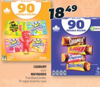 Familiprix Cadbury or maynards candies fun treats offer