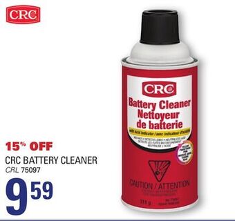 NAPA Auto Parts Crc battery cleaner offer