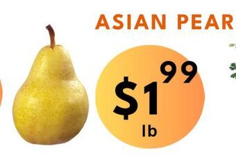 Food World Supermarket Asian pear offer
