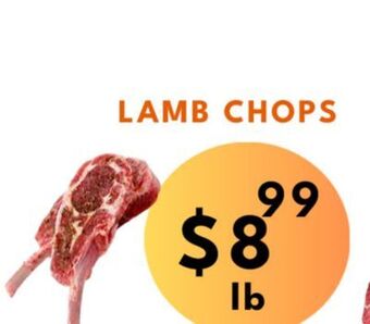 Food World Supermarket Lamb chops offer