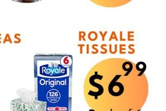 Food World Supermarket Royale tissues offer