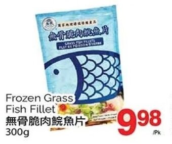 T&T Supermarket Frozen Grass Fish Fillet 300g offer