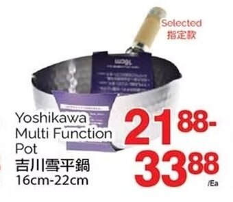 T&T Supermarket Yoshikawa Multi Function Pot 16cm-22cm offer