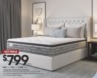 Sleep Country Kingsdown studio burton mattress offer