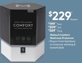 Dormez Vous Malouf comfort mattress protector offer