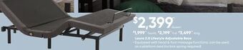 Dormez Vous Laura 2.0 lifestyle adjustable base offer