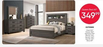 Meubles RD Queen bed 60'' offer