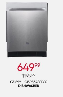 Meubles RD Ge appliances dishwasher offer