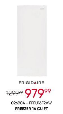Meubles RD Frigidaire freezer 16 cu ft offer