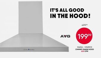 Meubles RD Chimney range hood 600 cfm offer