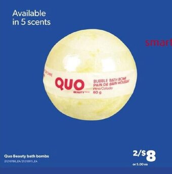 Real Canadian Superstore Quo Beauty bath bombs offer