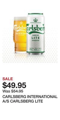 The Beer Store Carlsberg international a/s carlsberg lite offer