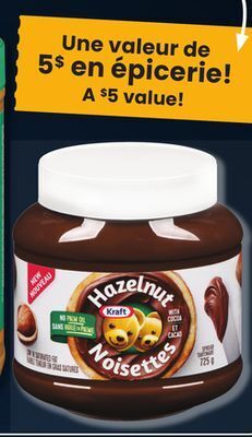 IGA Kraft peanut butter or hazelnut spread offer