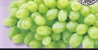 IGA Seedless green grapes offer