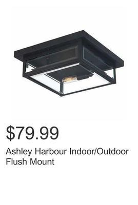 Costco Ashley harbour indoor/outdoor flush mount offer